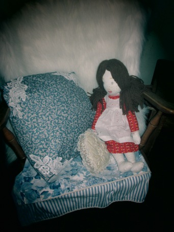 I made this doll years ago and love using her to create interest for little ones who visit our home.