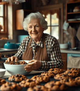 Baking Christmas cookies with my great-grandmother, using her old mixer and real butter on ancient baking sheets, was filled with love and warmth that I’ll cherish forever.